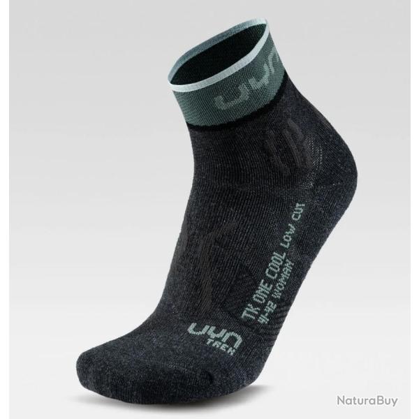Chaussette de Randonn�e UYN "TREKKING ONE COOL LOW WOMEN'S SOCK" 35 - 36 Gris