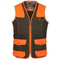 Gilet De Chasse Tradition Haute Visibilit&eacute; PERCUSSION