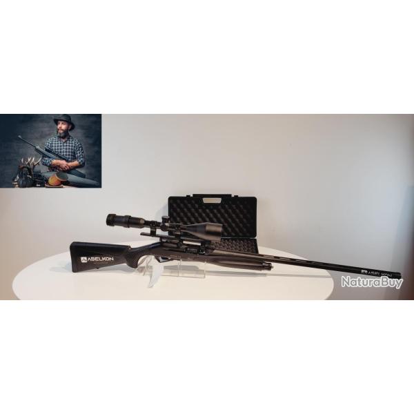 Pack ASELKON - Fusil De Chasse Semi-Automatique Super Magnum Cal.12/89