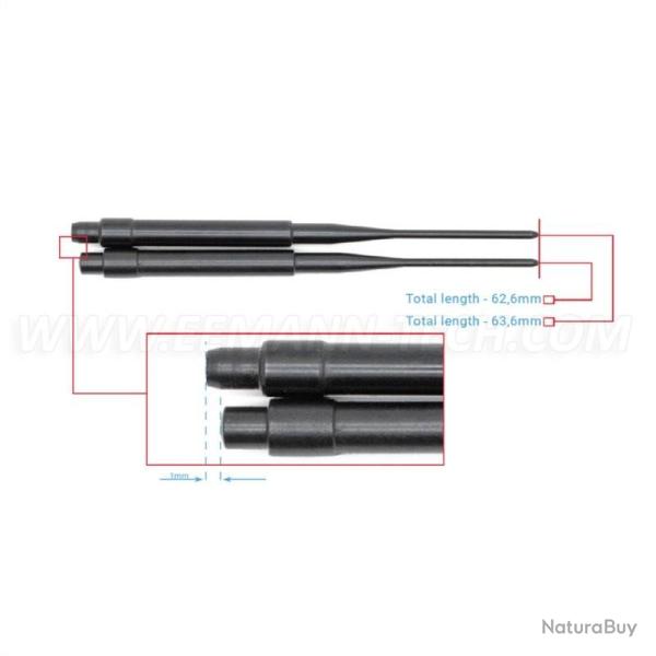 PERCUTEUR RALLONGE EEMANN POUR CZ 75 SP-01 SHADOW/ SHADOW 2/TS