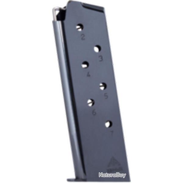 CHARGEUR MECGAR BRONZE 1911 CAL. 45 ACP 7 COUPS TALON PLAT
