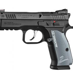 PISTOLET CZ SHADOW II COMPACT READY OPTIC CAL 9x19