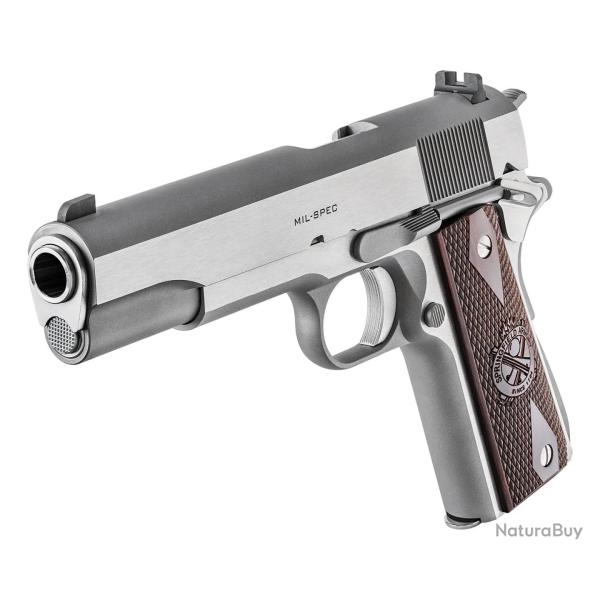 PISTOLET SPRINGFILED ARMORY MIL-SPEC 5" INOX 45ACP