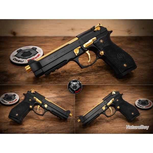 ATELIER // PLACAGE OR 24CT ARME DE POING COMPLETE