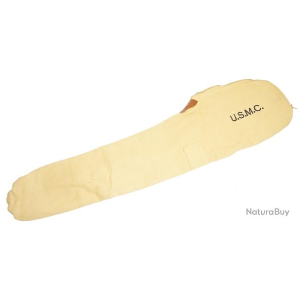 Housse de transport Garand M1 USMC avec doublure couleur sable
