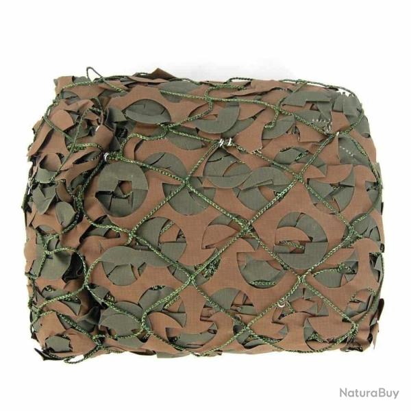 Filet de Camouflage Renforc� WOODLAND (Taille au choix) 3 x 3 m