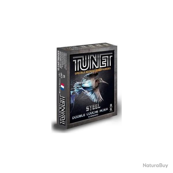 Cartouches TUNET cal.12/70 BECASSE STEEL 32GR N�6 et 8 PAR 30