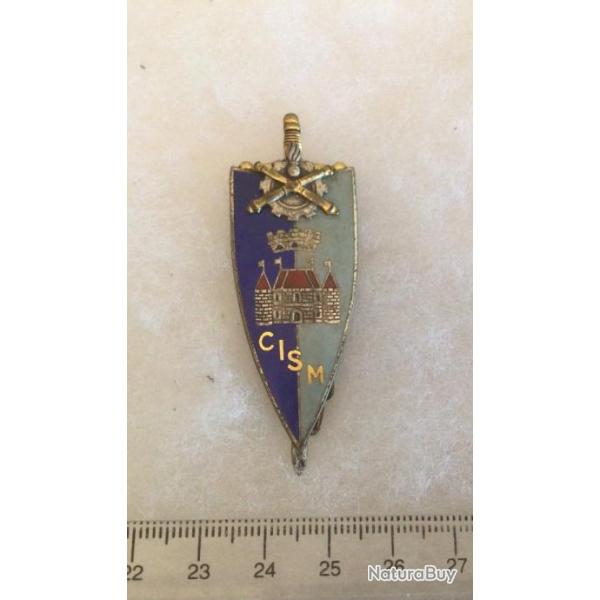 FRANCE MAT�RIEL Insigne C.I.S.M, Centre Instruction Service du Mat�riel