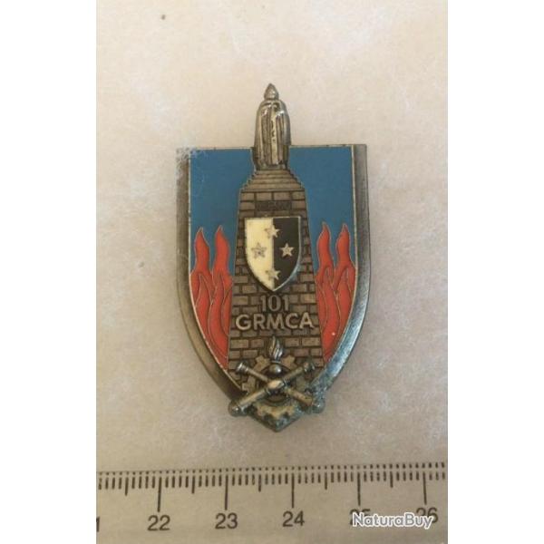 FRANCE MAT�RIEL Insigne 101� G.R.M.C.A Groupe R�paration Mat�riel de Corps d'Armees