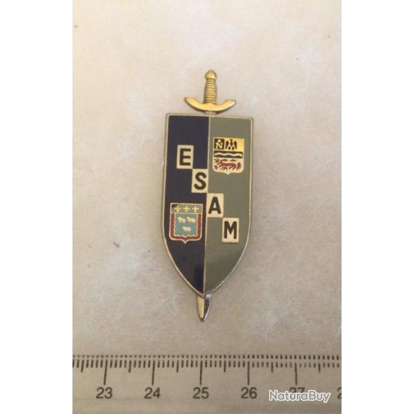 FRANCE MAT�RIEL Insigne E.S.A.M, Ecole Sup�rieure et d'Application du Mat�riel