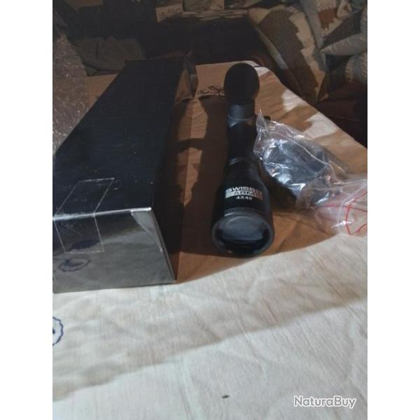 Lunette de tir SWISS ARMS 4X40 neuve