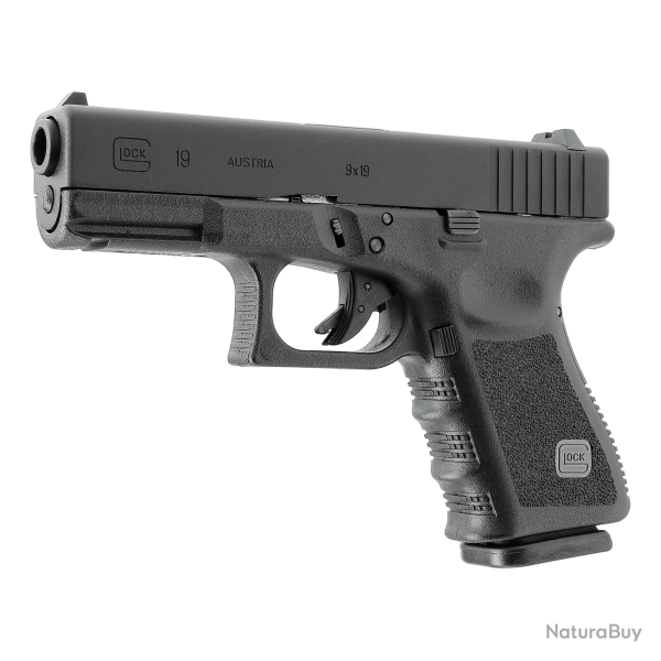 Pistolet Umarex Glock 19 - Cal. 6mm Gaz