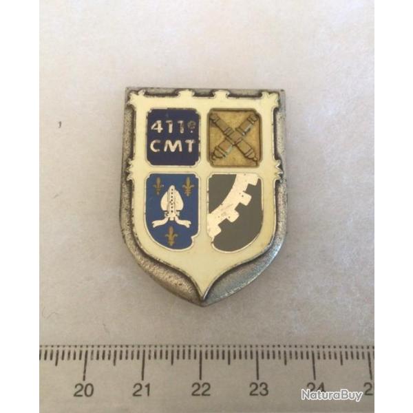 FRANCE MAT�RIEL Insigne  411� C.M.T, Compagnie de Mat�riel du Territoire