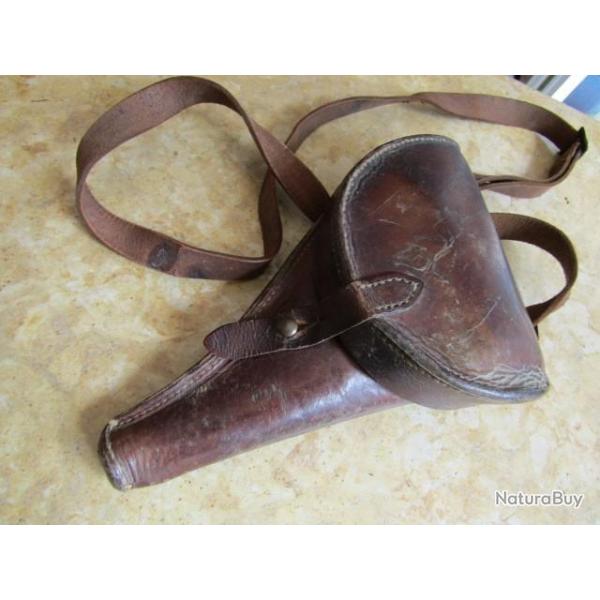 Etui r�volver Japonais arm�e imp�riale japonaise 1893 1926 Japon Nambu 94 holster housse