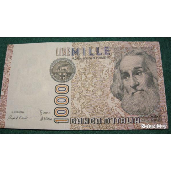 ITALIE billet de 1000 lire Marco Polo de 1982 ttb++