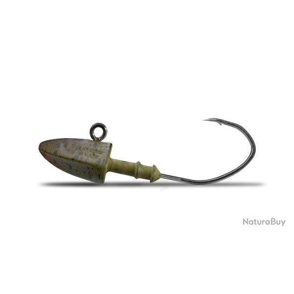 T�te Plomb�e VMC 7155 Dart Jig Matt Craw 5g par 3 n�1/0 Matt Craw