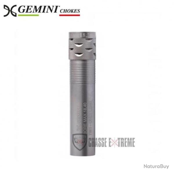 Choke GEMINI Ported+ 20 mm Paroi Mince 1 Cal 12 Alsage 18,40 - C Plomb seul