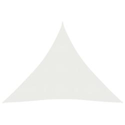 Voile d'ombrage 160 g/m&sup2; blanc 6 x 6 x 6 m PEHD 02_0009042