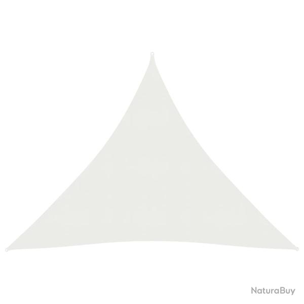 Voile d'ombrage 160 g/m� blanc 6 x 6 x 6 m PEHD 02_0009042