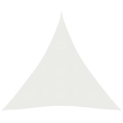 Voile d'ombrage 160 g/m&sup2; blanc 5 x 7 x 7 m PEHD 02_0009039