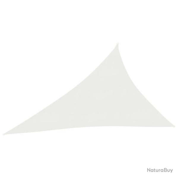 Voile d'ombrage 160 g/m� blanc 4 x 5 x 6,8 m PEHD 02_0009032