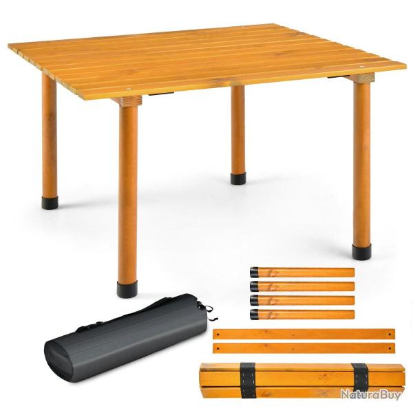 Table de camping pliante avec sac de transport pour pique-nique plage barbecue camping p�che nature