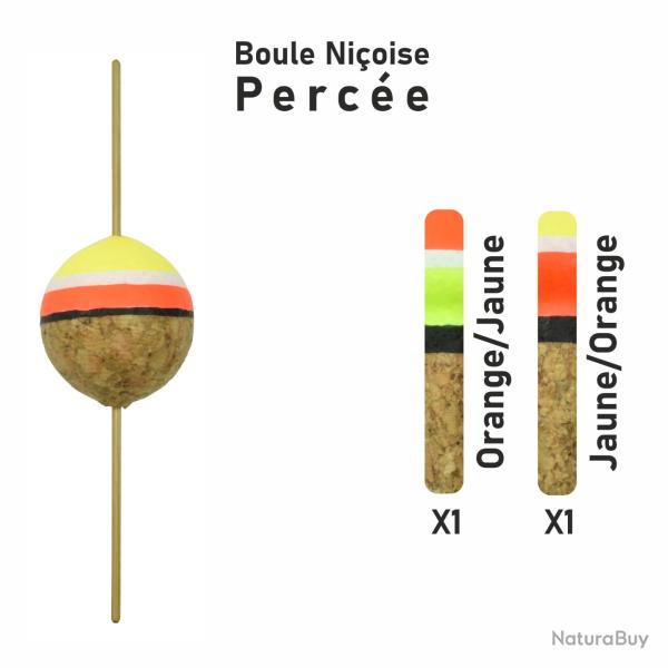 Flotteur Truite Garbolino - Boule Ni�oise Percee - x2 1,5G