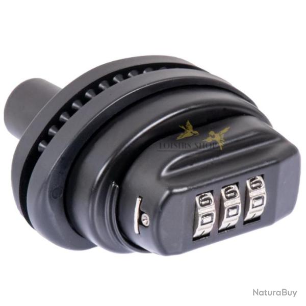 Verrou de pontet � combinaison � 3 chiffres sous blister - RanTech