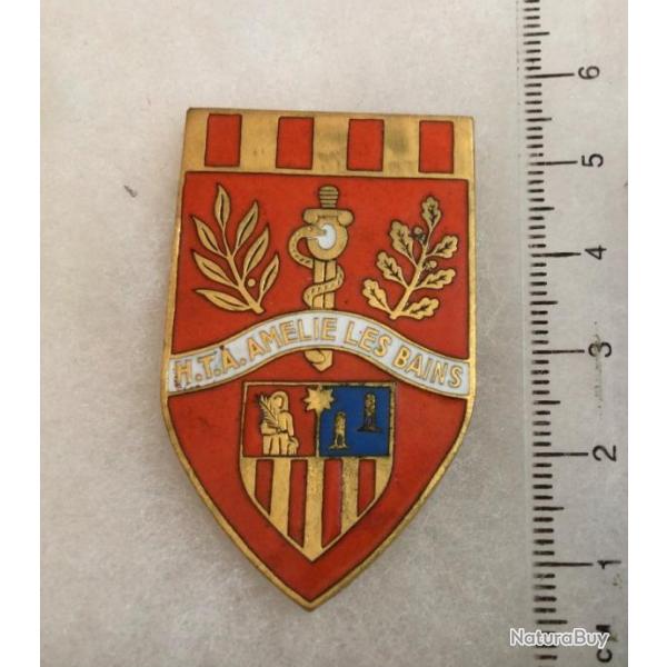 FRANCE SERVICE DE SANT� insigne Hopital Thermal des Arm�es H.T.A. AMELIE