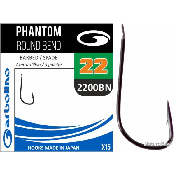 Hamecon Garbolino Non Montes / Phantom Round Bend / 2200Bn N�20