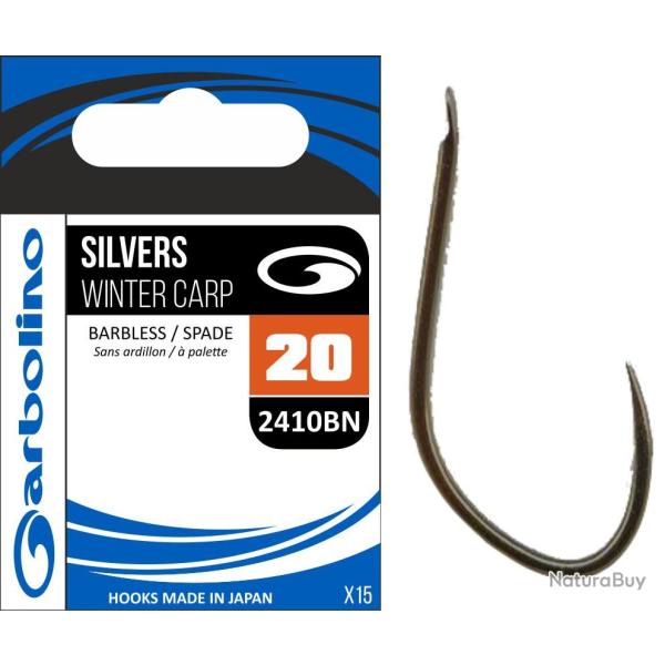 Hamecon Garbolino Non Montes / Silvers Winter Carp / 2410Bn N�20