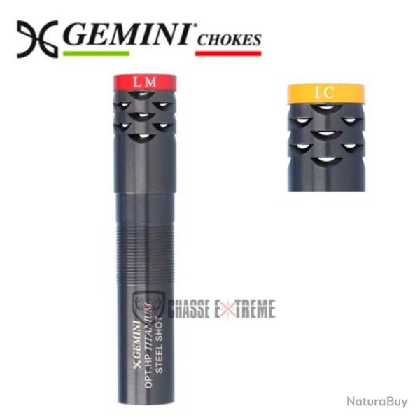 Choke GEMINI Performer +3.8 cm Titanium Optima Hp Al�sage 18,60 Cal 12 - IC