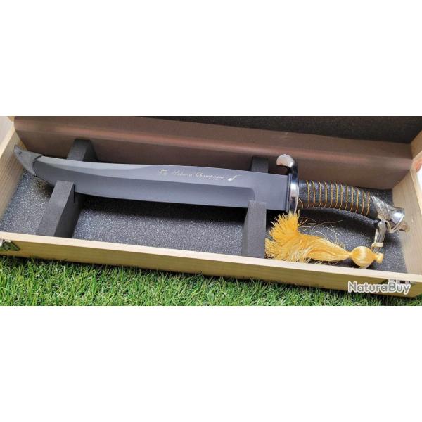 Sabre � Champagne Noir