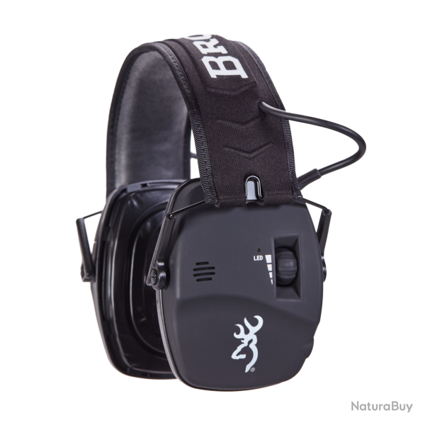 BROWNING Casque anti-bruit Tir & chasse BDM Noir