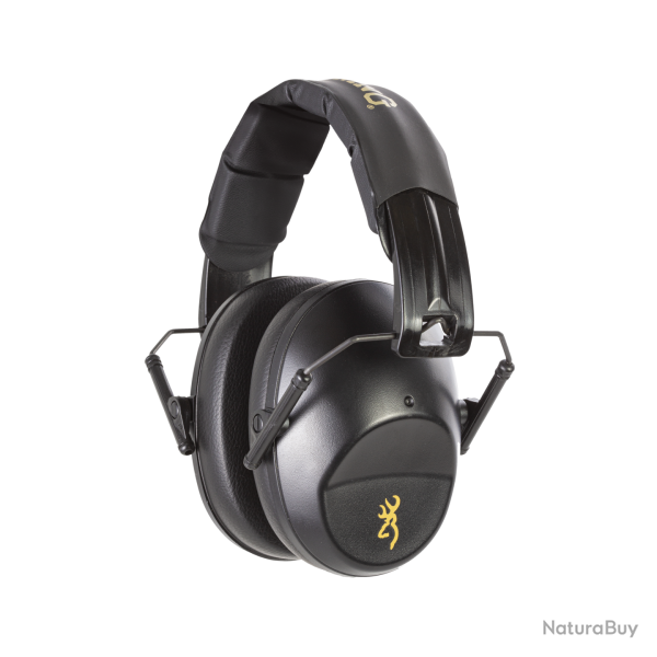 BROWNING Casque anti-bruit Tir & chasse Compact Noir