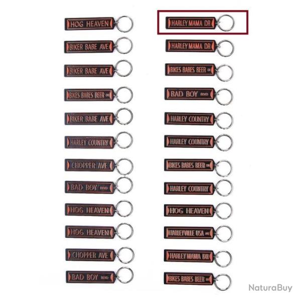Porte-cl�s m�tal Harley mama dr | 101 inc (0000 8717)