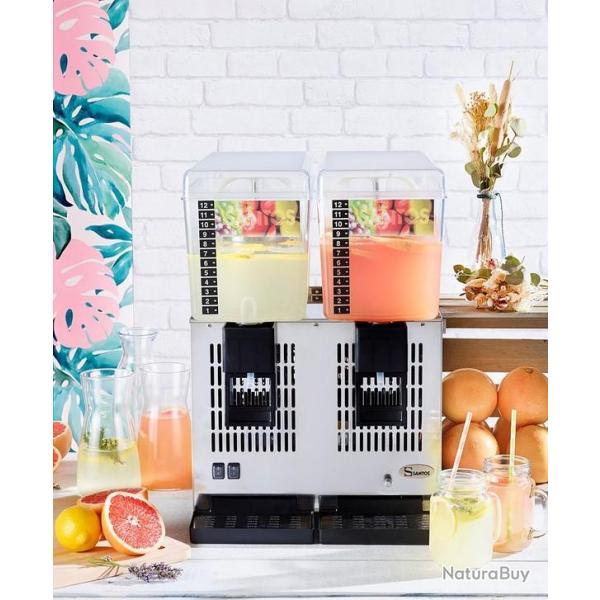 DISTRIBUTEUR DE BOISSONS R�FRIG�R�E 2 bacs 2 x 12L