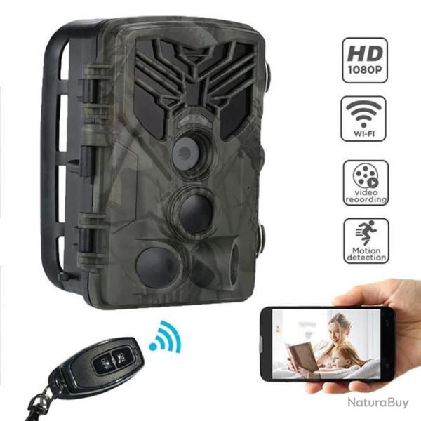 Cam�ra de chasse Wifi810 20MP 1080P, Vision nocturne