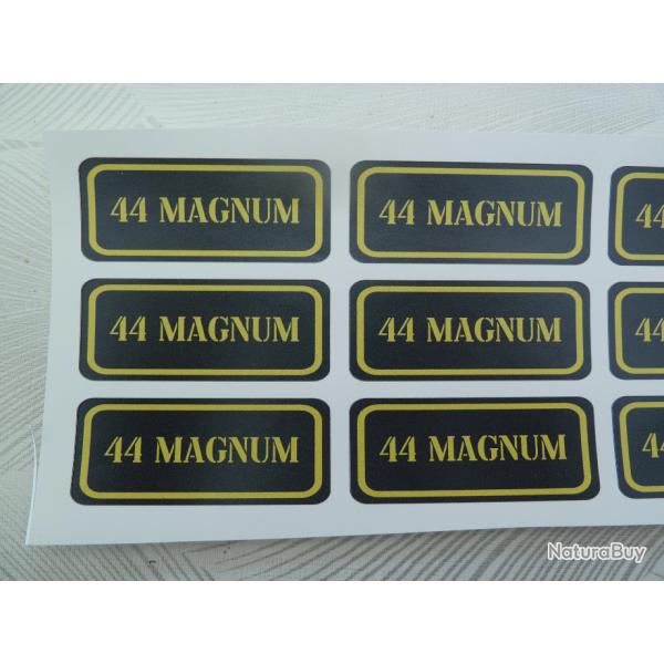 Stickers caisse  munition # 44 magnum
