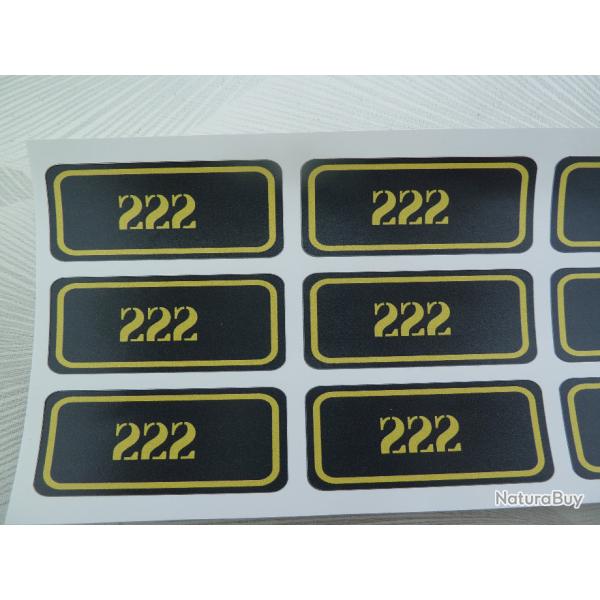 Stickers caisse  munition # 222