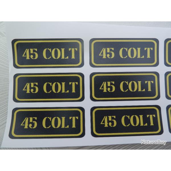 Stickers caisse  munition # 45 colt