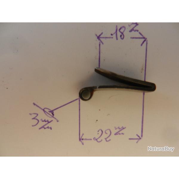 ressort de platine pour fusil de chasse ancien