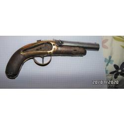 Pistolet du 19&egrave;me &agrave; percussion   (N&deg;109)