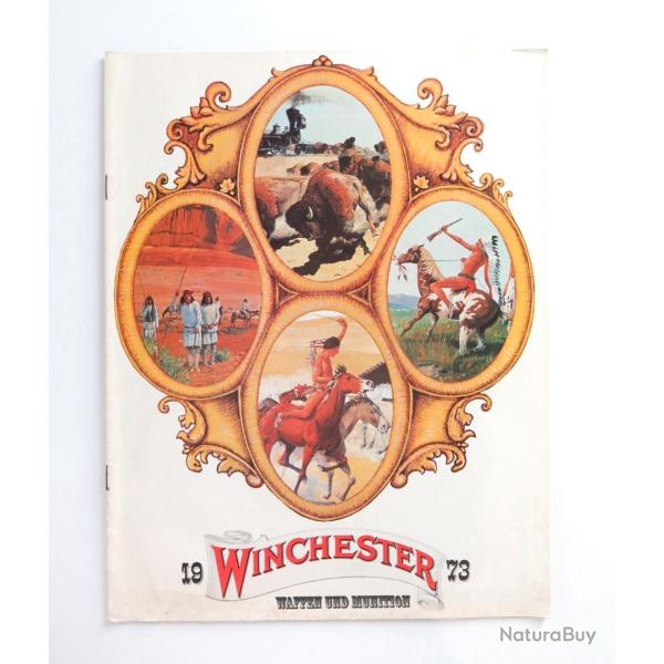 WINCHESTER 1973 en Fran�ais brochure Intacte tr�s complet une l�gende de l'OUEST Am�ricain COW BOY