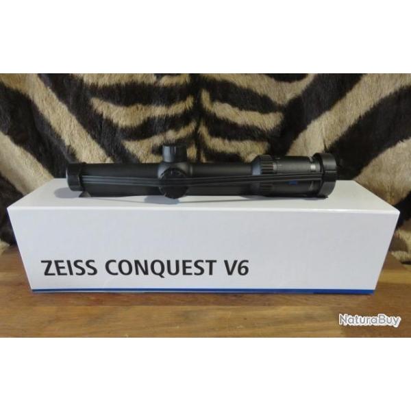 Lunette ZEISS Conquest V6 1.1-6x24i M r�ticule 60 � rail