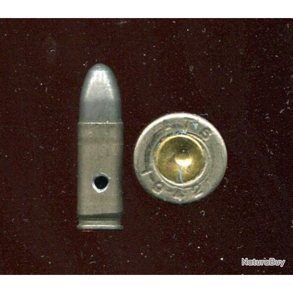 7.65 mm Long MAS - arm�e/police de Vichy - marquage : ATS 1942 - rare �tui acier plaqu� nickel