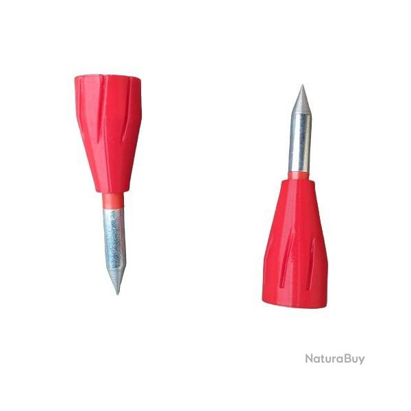 Fl�chettes pointes p�n�trantes pour embout Adaptateur gomm cogne de 18mm.