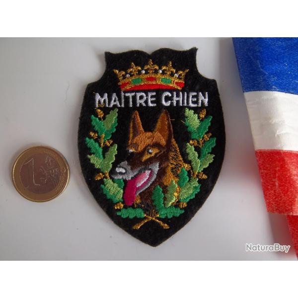�cusson collection militaire Ma�tre-chien insigne tissu