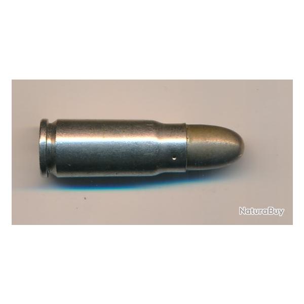7,63x25 MAUSER PA , de MANIPULATION , Balle sans noyau fabrication DWM N� 403  Allemagne V1