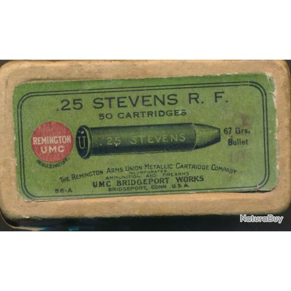 BOITE VIDE 25 STEVENS ORIGINALE USA par UMC